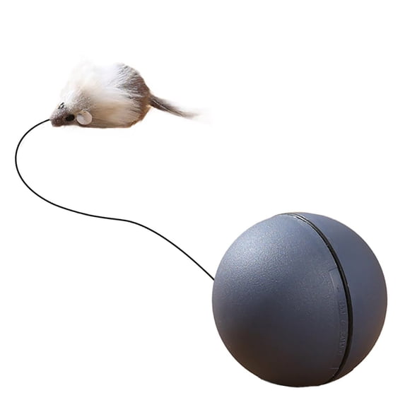 Automatic Moving Cat Toy with Feather Light - Smart Remote Control, USB Rechargeable, for Indoor Outdoor Play