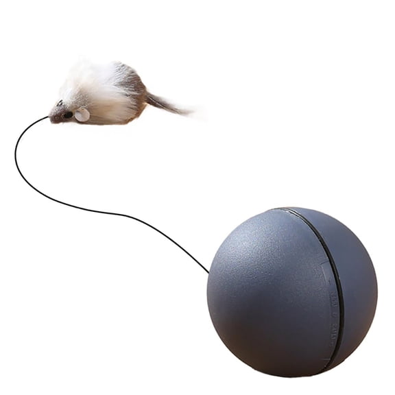 Automatic Moving Cat Toy with Feather Light - Smart Remote Control, USB Rechargeable, for Indoor Outdoor Play
