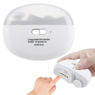 Automatic Nail Clipper, 2 In 1 Electric Polishing Automatic Nail Clippers, USB Rechargeable Safety Fingernail Trimmer for Baby, Children, Kids, Adult, Seniors and Caregivers