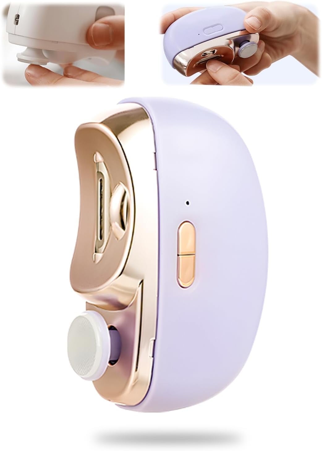 Electric Nail Clippers for Baby Adult, Automatic Polishing Nail Trimmer ...