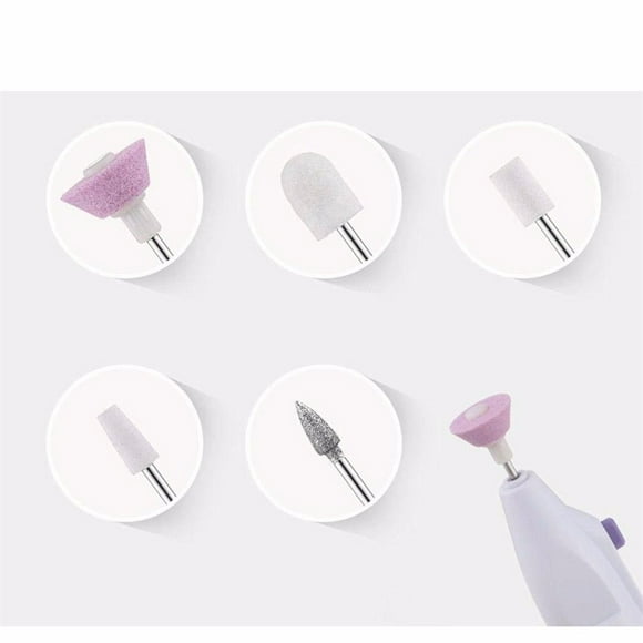 Automatic Nail Trimming Kit Electric Salon Manicure Pedicure Set New 80 Grit Nail Files 50 Acrylic Nail Station Organizer Board File Emery for Natural Nails Fine Grit on Manicure Hangnail Nail Sponge