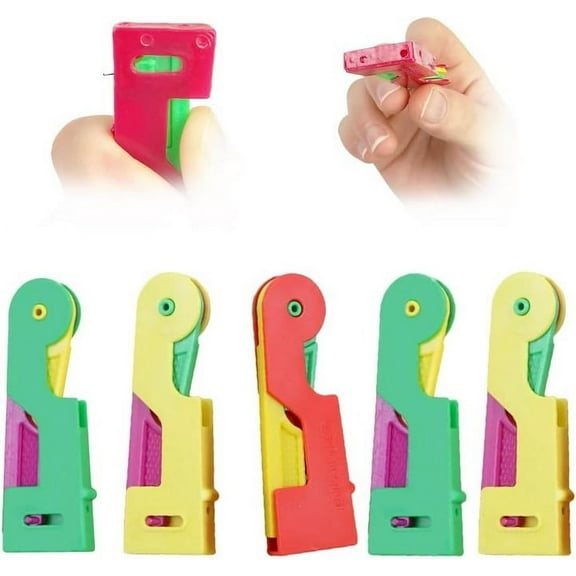 Automatic Needle Threader Machine | Lead Threading Device for Hand Sewing | Plastic Thread Loop Tool | Compatible with Multiple Needle Sizes & Fabrics | 5-Pack Included | Easy Crafting