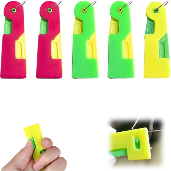 Automatic Needle Threader Plastic Sewing Threading Device - New Automatic Sewing Machine Needle Threaders for All Adults