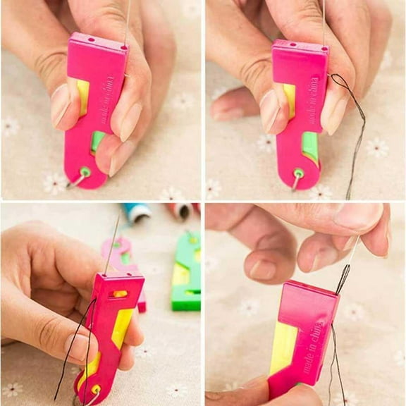 Automatic Needle Threader Thread Guide Elderly Tool Use