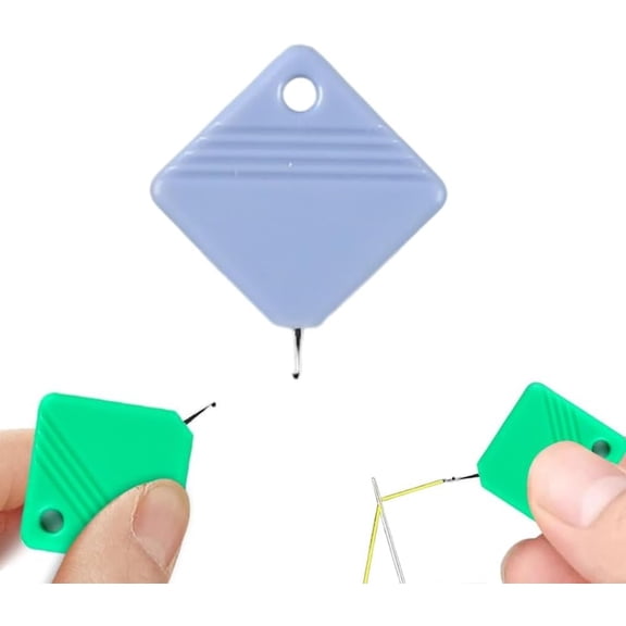 Automatic Needle Threaders for Hand Sewing, 2025 Upgrade Embroidery Floss, Sewing Machine Needle Threader, Sewing Supplies Tool, Fits All Needle Sizes (1, Color)