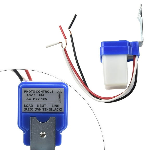 Automatic Night On Day Off Street Light Switch Photo Control Sensor 12V-220V 110V YIWEI