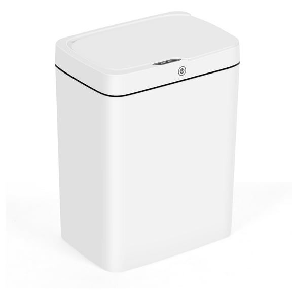 Automatic Non-Contact IR Motion Sensor Trash Can for Bedroom or Bathroom
