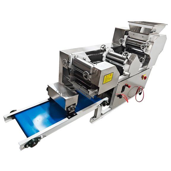 Automatic Noodle Machine Adjustable Thickness Handmade-Style Folding/Pressing Dough Maker 220V