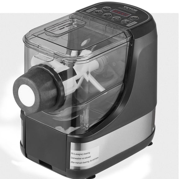 Automatic Noodle Making Machine Electric Pasta Maker with 8 Pasta Shapes, Dough Extruder for Fresh Homemade Pasta