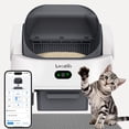 thumbnail image 1 of Automatic Open-Top Cat Litter Box for Multiple Cats, Smart Self-Cleaning Litter Box with App Control, 12 Safety Sensors & Odor Control, Large Capacity Auto Cat Litter Box with Liner Bags & Waterproof, 1 of 7