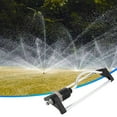 thumbnail image 1 of Automatic Oscillating Garden Water Sprinkler Adjustable Spray Angle Wide Area Lawn Vegetable Bed Yard Watering Durable Rust Proof Easy Install for Efficient Plant Irrigation, 1 of 5