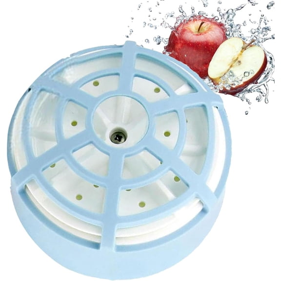 Automatic Ozone Fruit Vegetable Washer Purifier Food Cleaner Kitchen Produce Washing Machine Salad Spinner Portable Home Appliance