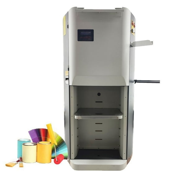 Automatic Paint Colorant Dispenser 16 Canister Electric Stirring Color ...