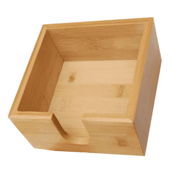 Automatic Paper Towel Dispenser Tissue Box Napkin Case Restaurant Accessory Square Bamboo Khaki (Khaki)