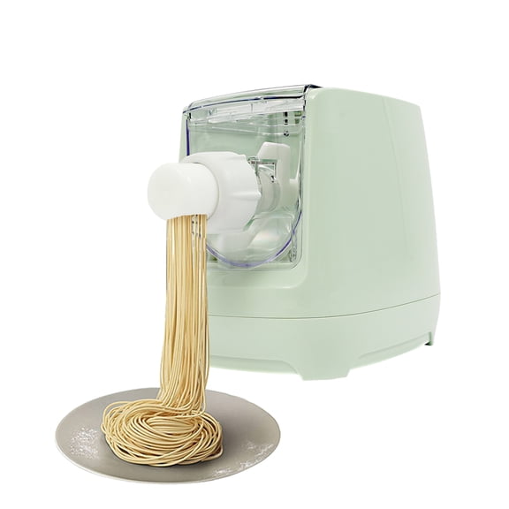 Automatic Pasta Maker Electric Pasta Maker Machine 600g Flour Capacity Noodle Maker Machine with 12 Pasta Shapes to Choose for Home Kitchen Use Green