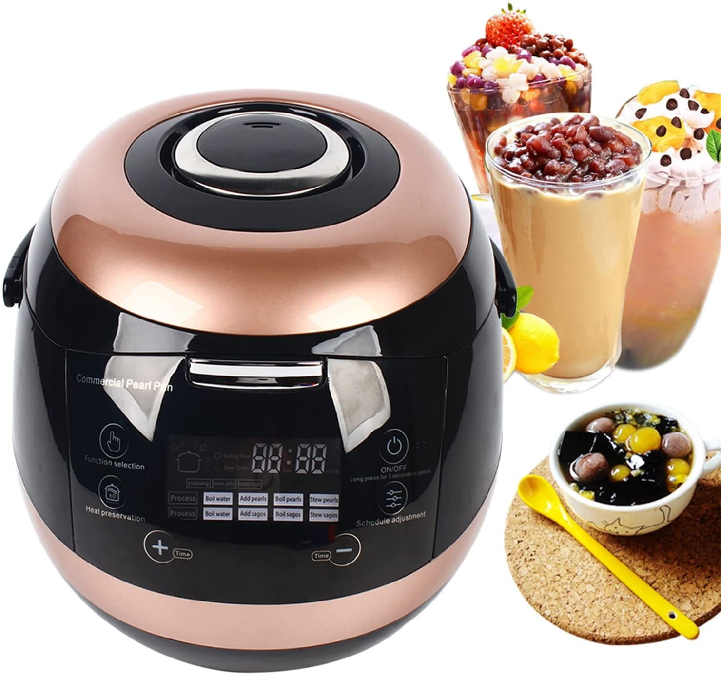 Automatic Pearls Cooker Commercial Boba Cooker For Tapioca Pearl