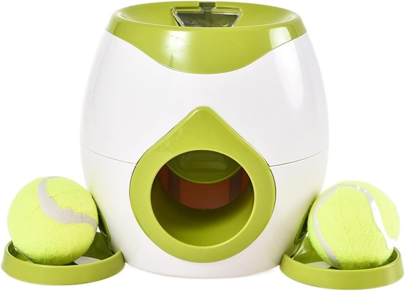 Automatic Pet Ball Launcher Toy Dog Interactive Treat Toy Dog Tennis ...