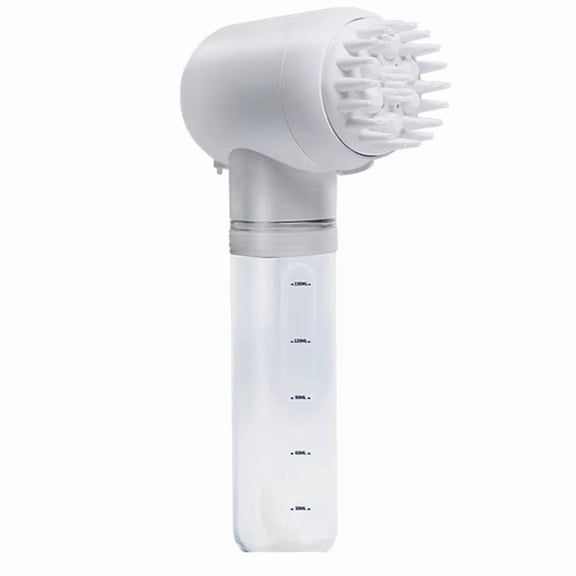 Automatic Pet Bubble Bath Machine-Cat Grooming Massage SPA Tool,3 Modes,Waterproof Rechargeable for Small Pets White