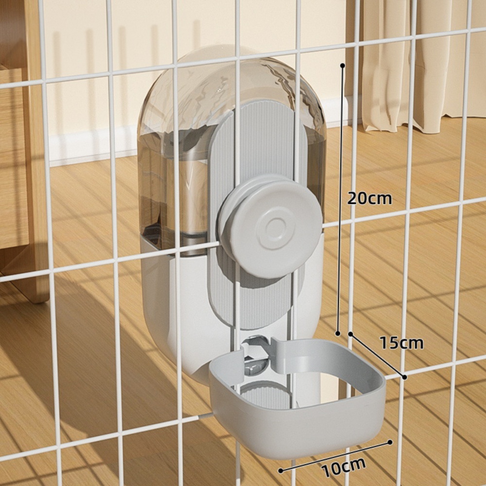 Curated visual reference: Fresh Look at Automatic Pet Dog Bowls Cage Hanging Feeder Pet Water Bottle
