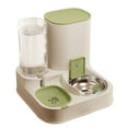 thumbnail image 1 of Automatic Pet Feeder And Waterer, Automatic Feeding Cat Food And Waterer Set For Small And Large Cats And Dogs, 1 of 2