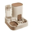 thumbnail image 1 of Automatic Pet Feeder And Waterer, Automatic Feeding Cat Food And Waterer Set For Small And Large Cats And Dogs, 1 of 2