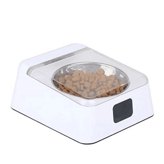 Automatic Pet Feeder with Infrared Motion Sensor, Moisture-Proof Food Bowl with Auto Lid, Food Dispenser for Dogs and Cats