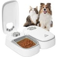 Automatic Pet Feeder for Cats HYZ01 and Dogs, 2 in 1 Upgradedchip