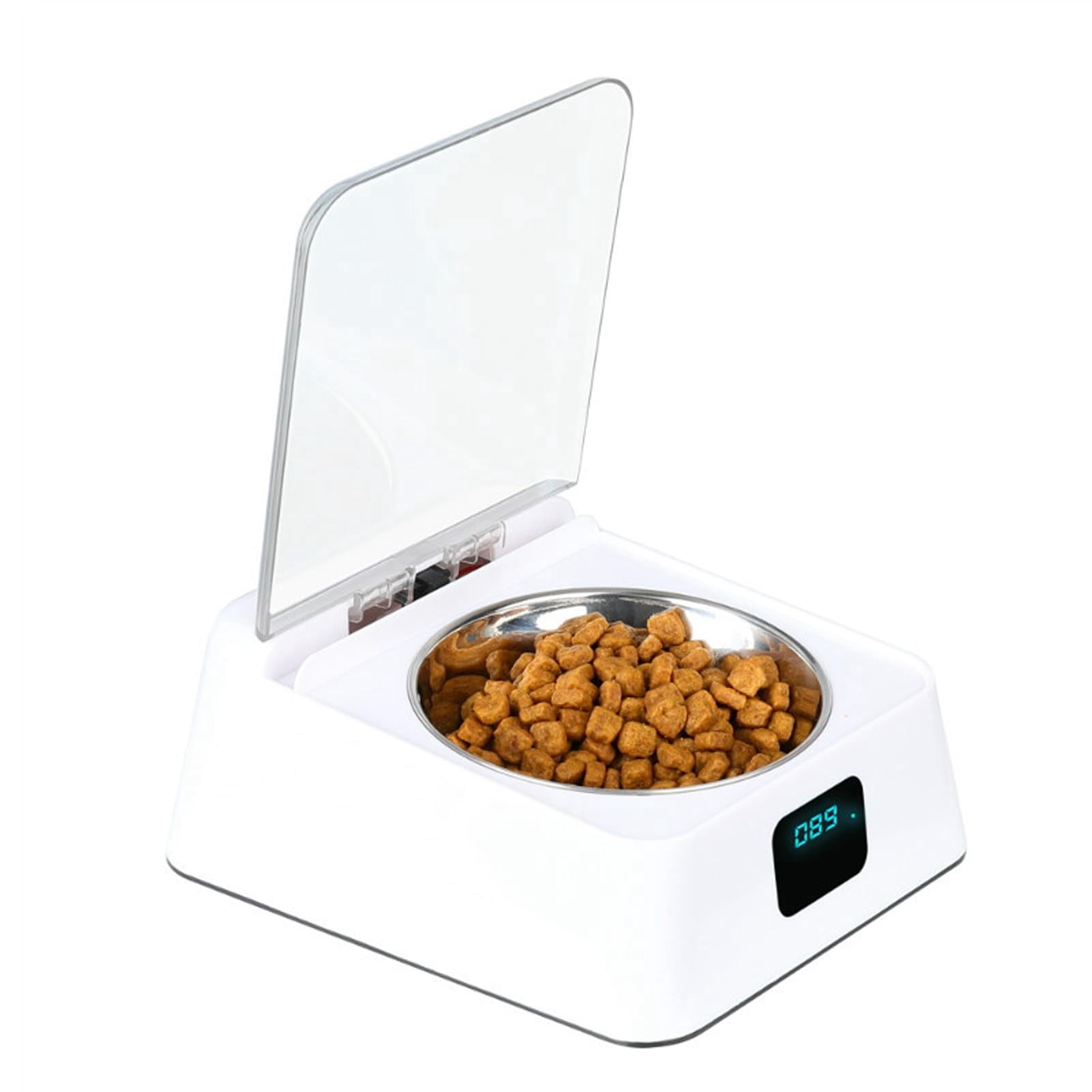 Automatic Pet Feeder, Infrared TMA2 Sensor Lid Opening Smart Dog Cat ...