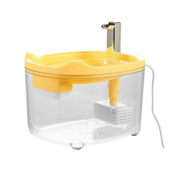 Automatic Feeders Pet Water Dispenser for Cats and Dogs with Silent Operation and Clear Visibility of Water