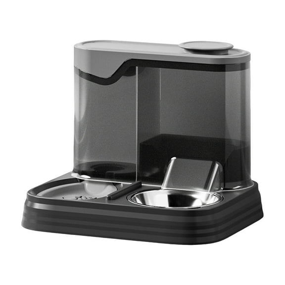 Automatic Pet Feeder and Water Dispenser Set Large Capacity Smart Food Bowl for Dogs Cats Animals with Meal Function
