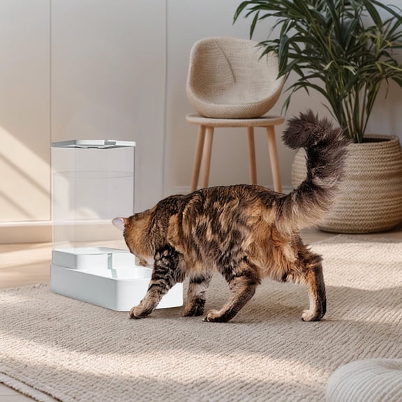 Automatic Pet Feeder with Timer, Large Capacity Smart Cat Dog Food Dispenser for Cats & Dogs, Programmable Meals