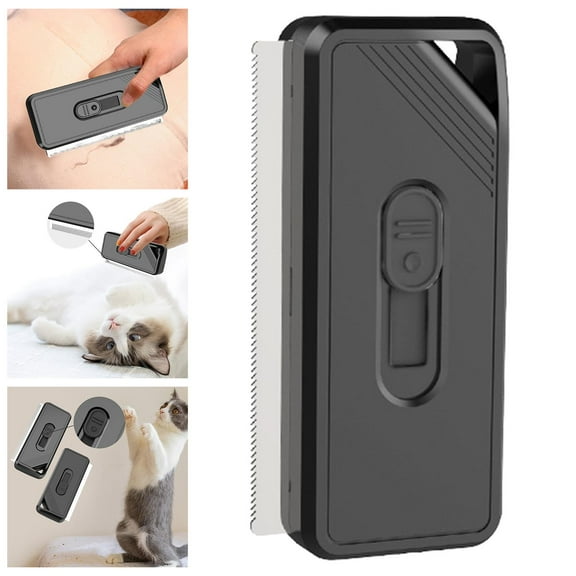 Automatic Pet Hair Removal Comb, Self-Cleaning Slicker Brush Grooming Brush for Small, Medium and Large Dogs and Cats