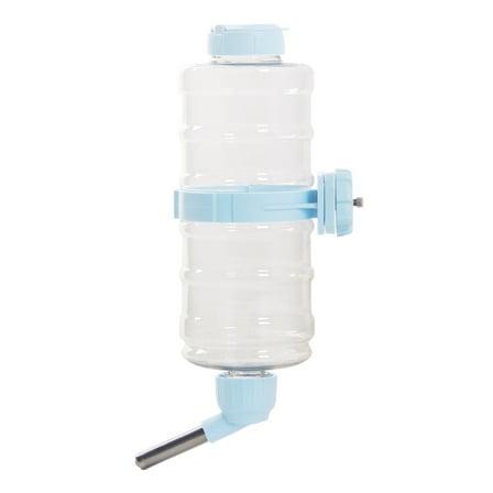 Automatic Pet Water Dispenser 34oz Leak Proof Cage Bottle for Small Animals Dogs Cats Indoor Use