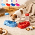 thumbnail image 1 of Automatic Pet Water Dispenser, Cat Dog Water Bowl, Continuous Refilling Drinking Station For Cats Dogs Puppies Kittens, Plastic Gravity Fed Detachable Space Saving Feeder, 1 of 7