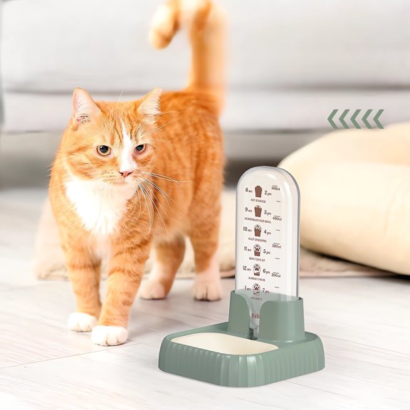 Automatic Pet Water Dispenser Gravity Water Feeder, Large Capacity Auto Refill Leakproof Stable Base Easy Clean Design, Ideal Daily Hydration Solution for Cats Dogs Home Use