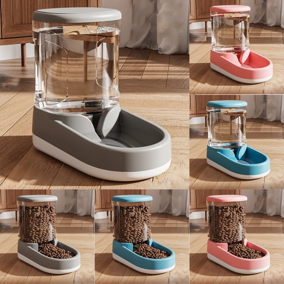 Automatic Pet Water Dispenser Large Capacity Gravity Waterer for Dogs Cats BPA Free Material Easy to Clean Design
