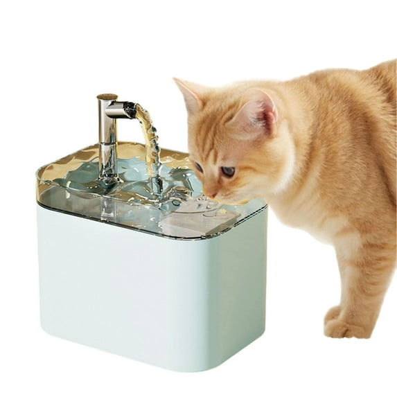 Automatic Pet Water Dispenser with USB Port Indoor Outdoor Filtered Circulating Drinking for Cats and Dogs