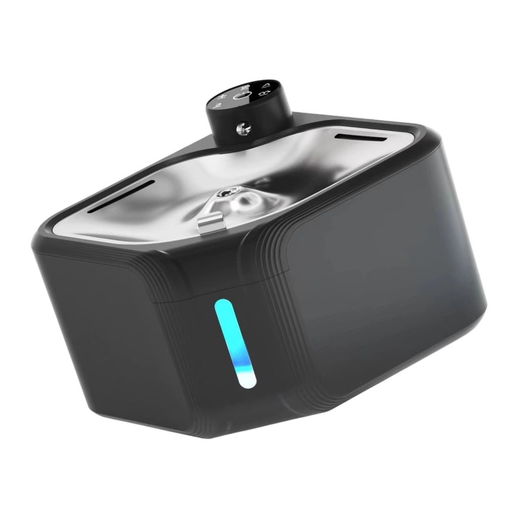 Automatic Pet Water Fountain 2.8L Smart Sensing Stainless Steel & Anti-Slip Base for Dogs/Cats Home Use