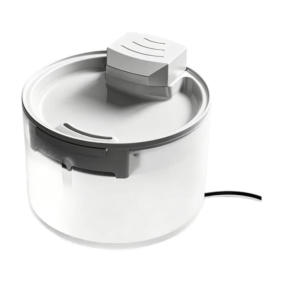 Automatic Pet Water Geyser for Cats Dogs, 51OZ Quiet Circulating Filtered Water Dispenser Foolproof Clean Pet Waterer for Indoor Use
