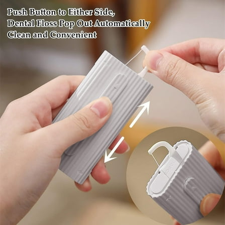 Automatic Pick Dispenser Rechargeable Portable Oral Care Cleaner for Teeth and Plaque Removal