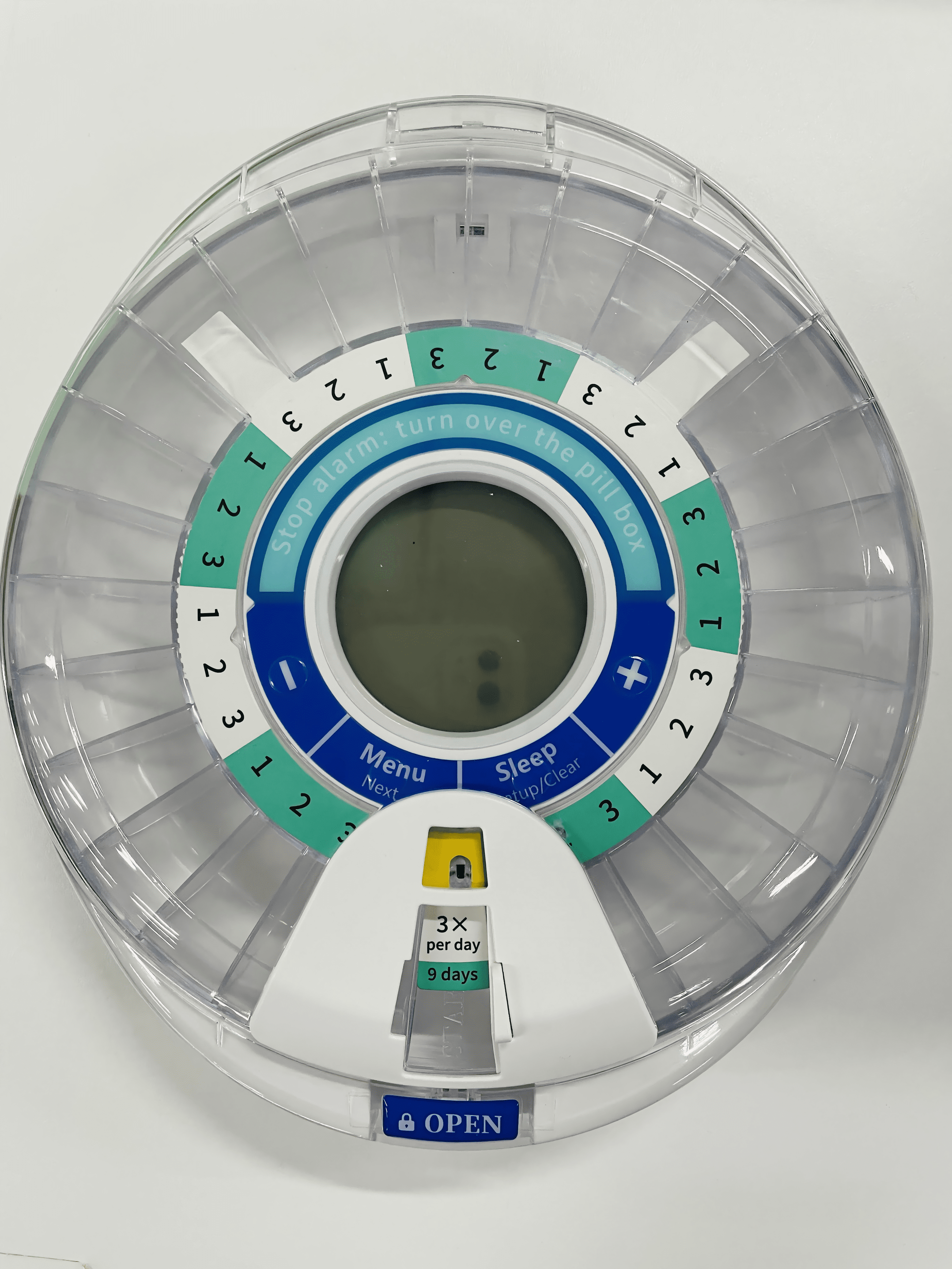 Automatic Pill Dispenser for Elderly – 28-Day Locked Medication ...