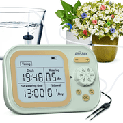 Automatic Plant Waterer Indoor Self Watering System Auto Drip Irrigation Kit Programmable Timer with Humidity Detection for 15 Potted Plants