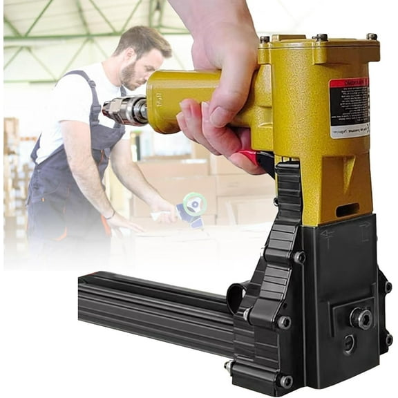 Automatic Pneumatic Carton Closer, Handheld Box Stapler Machine, Heavy Duty Packing Sealer For Industrial Cartons