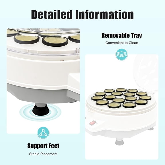 Automatic Pool Ball Cleaner - High Efficiency Electric Billiard Ball Polisher with 1000 RPM Motor for 16/22 Balls