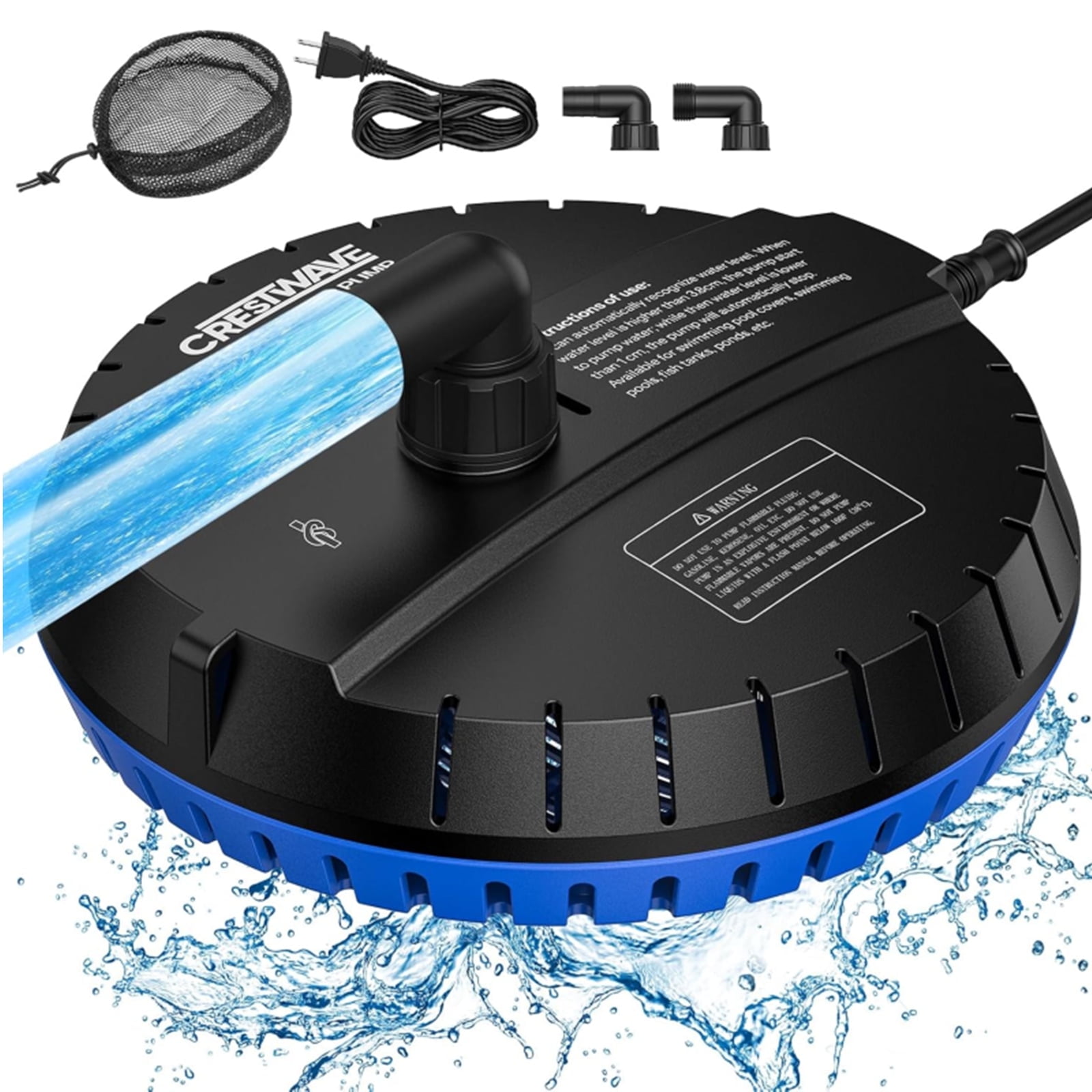 Pool Sump Automatic Pool Cover Pump,Submersible Water Sump Pump Water Removal for ...