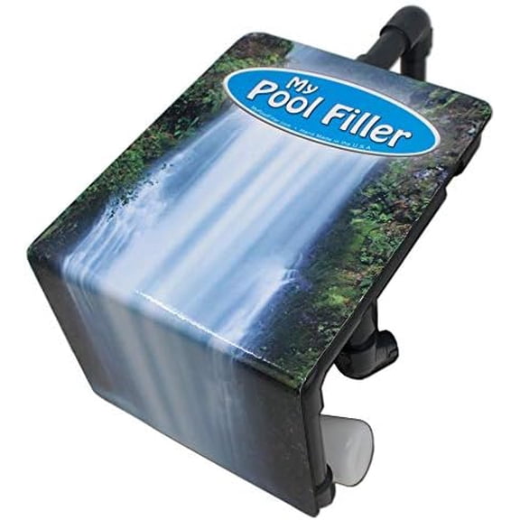 Automatic Pool Filler & Water Leveler for Above Ground Pools  Waterfall Edition | Made in USA Easy to Use, Durable, Prevents Pump Burnout$$Garden & Patio