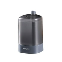 Automatic Pop-Up Toothpick Dispenser, One-Touch Hygienic Holder for 100 Picks, Countertop Party Accessory for Home Bar Restaurant, Pp Portable Case, 1X Toothpick Box