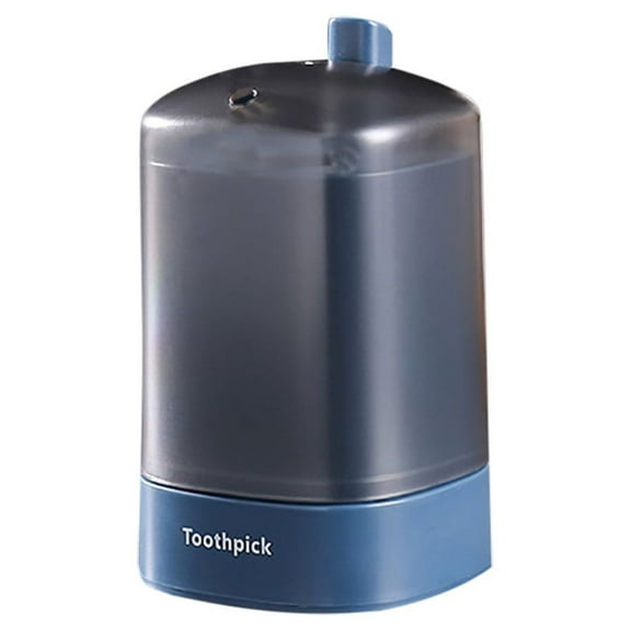 Automatic Pop-Up Toothpick Dispenser - Portable Container with One-Hand Operation, Sanitary Toothpick Holder for Tabletop and Travel Use