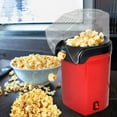 thumbnail image 1 of Automatic Popcorn Maker for Home Use - Quick and Even Popping, Easy Clean,Idea for Family Movie Nights and Snack Time Red, 1 of 5