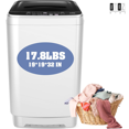 Automatic Portable Washer 2.4 cu. ft. WasherDryer with Drain Pump